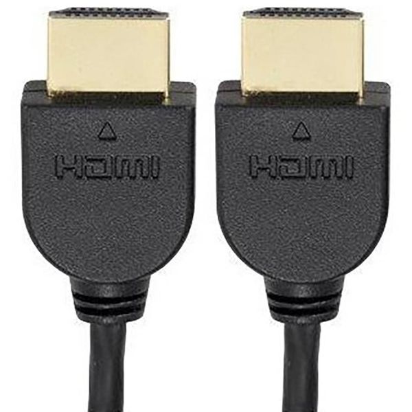 オーム電機 HDMI1.4スリムケーブル 1m VIS-C10SL-K（直送品）