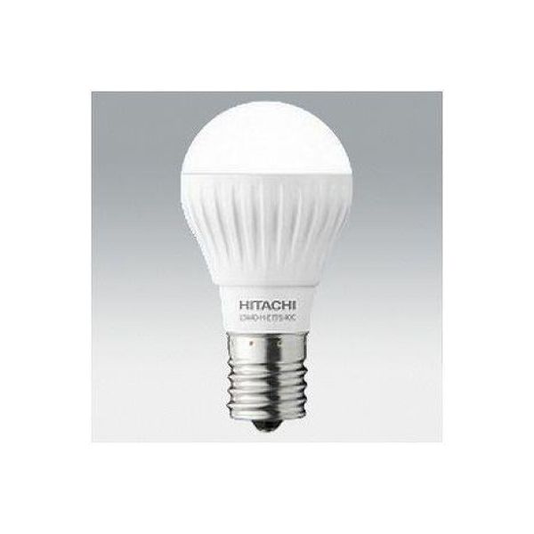 日立 LED電球 小形電球形 下方配光タイプ 断熱材施工器具・密閉器具対応 40形 電球色 E17 LDA4LHE17S40C（直送品）