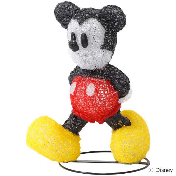 タカショー 3Dクリスタルモチーフ ウォーキングミッキーマウス TD-3D23LT（直送品）