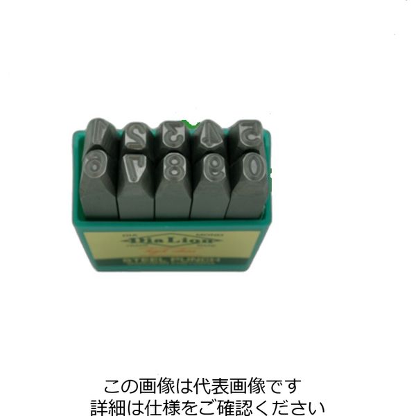 丸信工業社 Dia Lion 数字刻印（セット） 4.0mm SK-4.0 1セット（直送品）