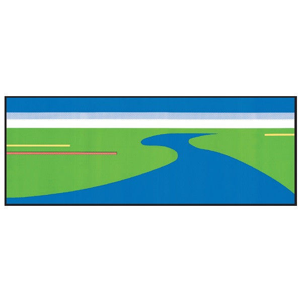 トーアン デザインシール7 標示板用シール 河川 31ー657 31-657 1枚（直送品）