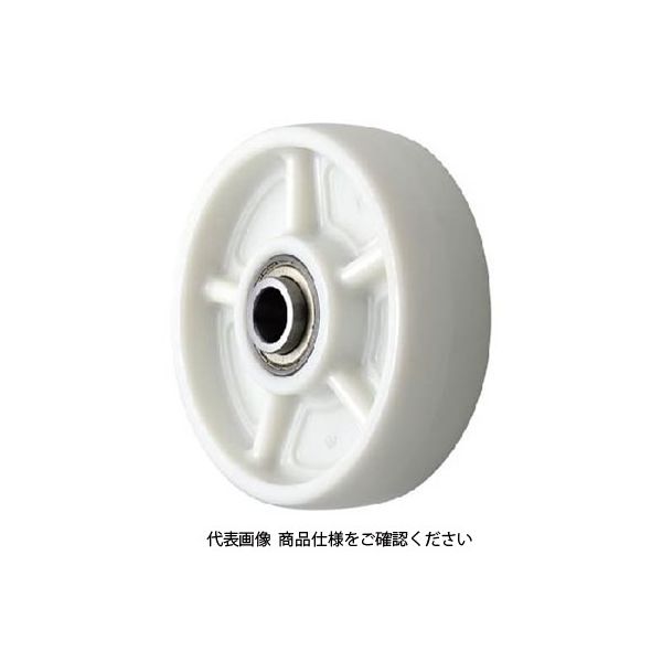 岐阜産研工業 PBD型 ナイロン車輪（ステンレスベアリング入） PBD-200 1個（直送品）