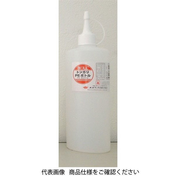 大澤ワックス トンガリPEボトル 500cc TP-500 1セット(35個)（直送品）