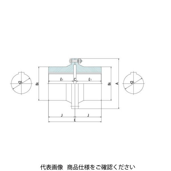 住友重機械ギヤボックス GCカップリング GC-EEM形 GC-EEM112 1個（直送品）