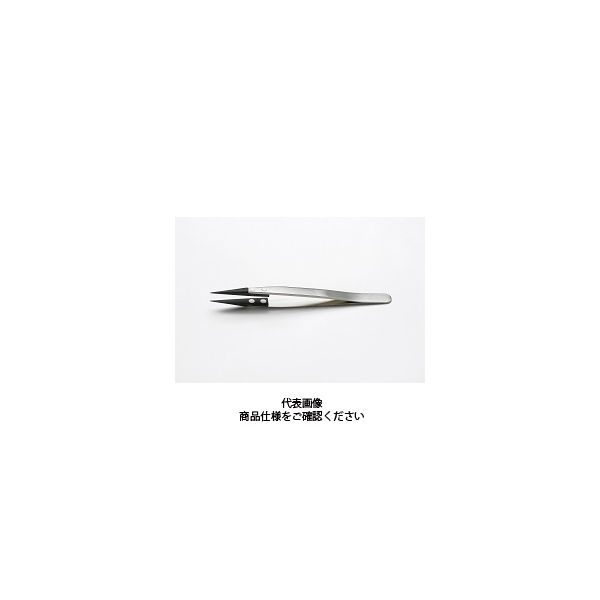 【即納&大特価】 IDEAL-TEK カーボンファイバーピンセット 1本(直送品 IDー259CF 接着・接合工具