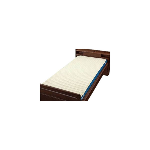 ウェルファン 洗えるベッドパット（綿ポリ） ベージュ 85×185cm ウェルファンカタログ ウェルファンコード：009466（直送品）