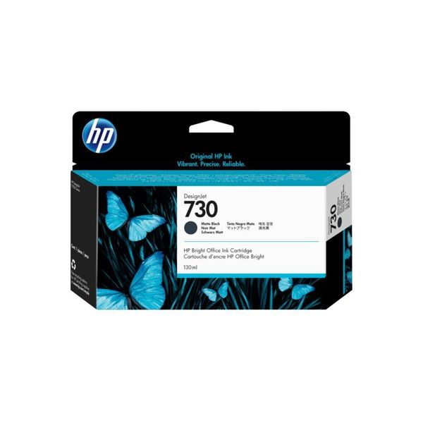 HP（ヒューレット・パッカード） 純正インク HP730 マットBK 130ml P2V65A 1個（直送品）
