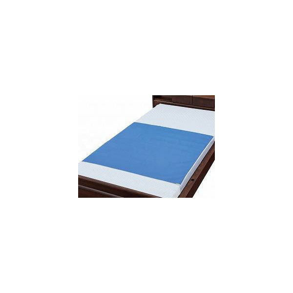 ウェルファン デニム防水シーツ（大判タイプ）　ブルー　110×170cm 009451 1個