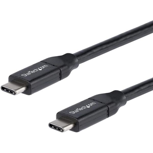 Startech.com USB 2.0 Type-C ケーブル 2m 給電充電対応(最大5A) USB2C5C2M 1個