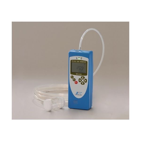 光明理化学工業 ポータブルO2・H2Sモニタ MDー612E 1個 61-0101-74（直送品）