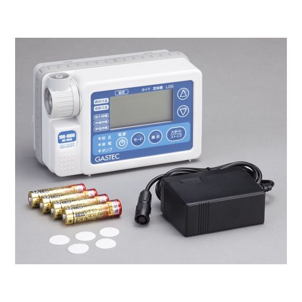 ガステック 自動ガス採取ポンプ GSPー400FT 校正証明書(試験成績書付)付 1台 61-9420-55（直送品）