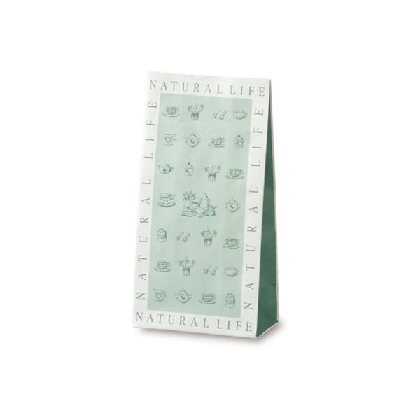 ベルベ 雑貨 食品 紙袋 角底袋 ナチュラルライフ 8号 2831 1包：1000枚（100×10）（直送品）