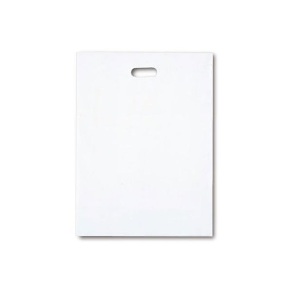 ベルベ ポリ手提袋 シティバッグ ホワイト M 4194 1セット(300枚:25枚×12袋)