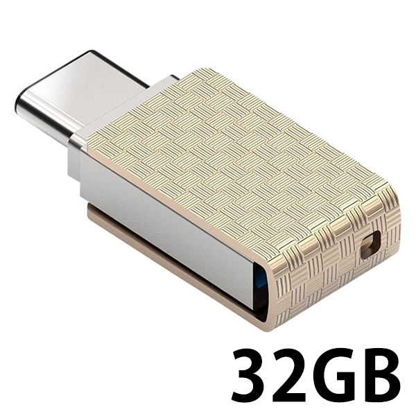 USB3.1 Type-C対応メモリー 32G UC313VGD-32 PQI（直送品）