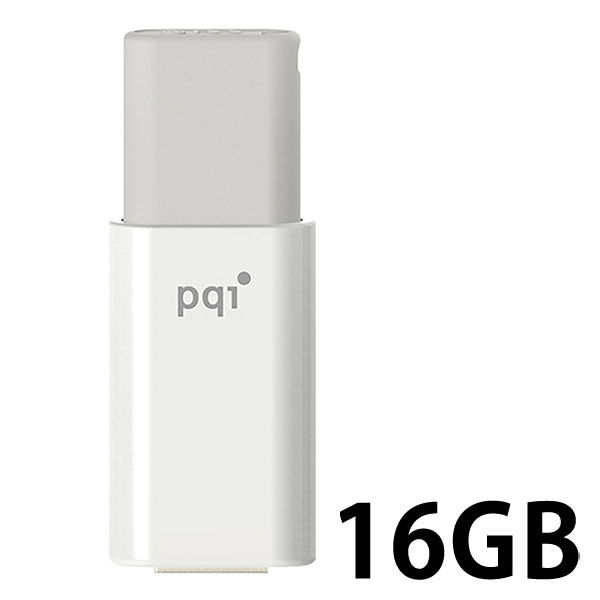 PQI USBフラッシュメモリー UD176LWHS-16 1セット(1個×2)