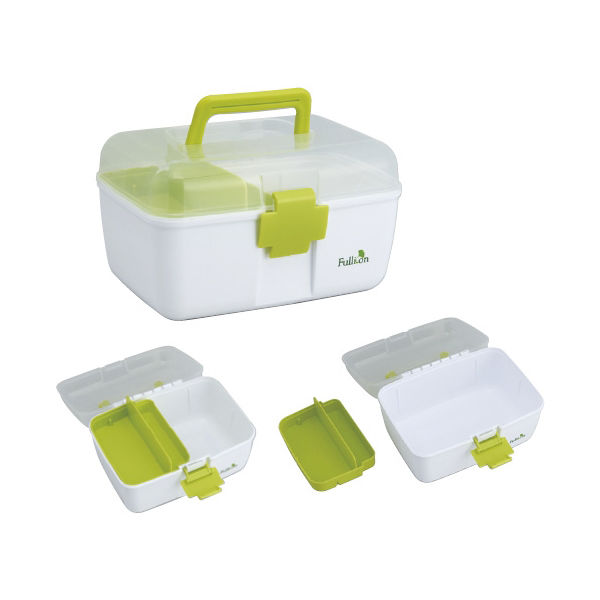 E-LINK PLASTIC & METAL 救急箱 24-5019-00 1セット（5個入）　　マツヨシカタログ（直送品）