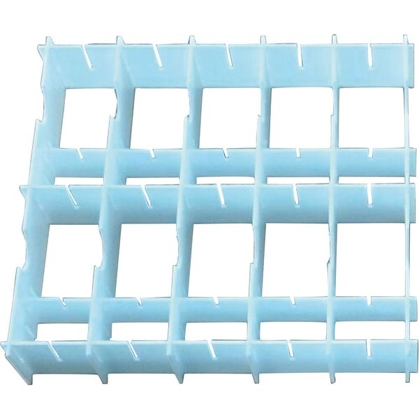 フジネット アンプルケース用自在仕切 24-6294-01 1セット(5個入)（直送品）