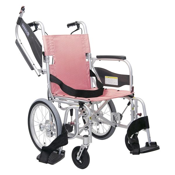 カワムラサイクル 超軽量車いす（介助用）ふわりす+ 24-6617-0101　マツヨシカタログ（直送品）