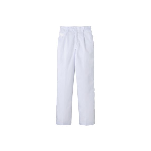 男性用パンツ L ホワイト FH-1110 サーヴォ（旧サンペックスイスト）（直送品）