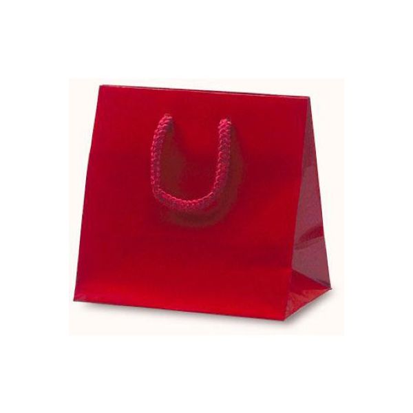 ベルベ 手提げ 紙袋 リトルバッグ ワイン 1044 1包：100枚（10×10）（直送品）