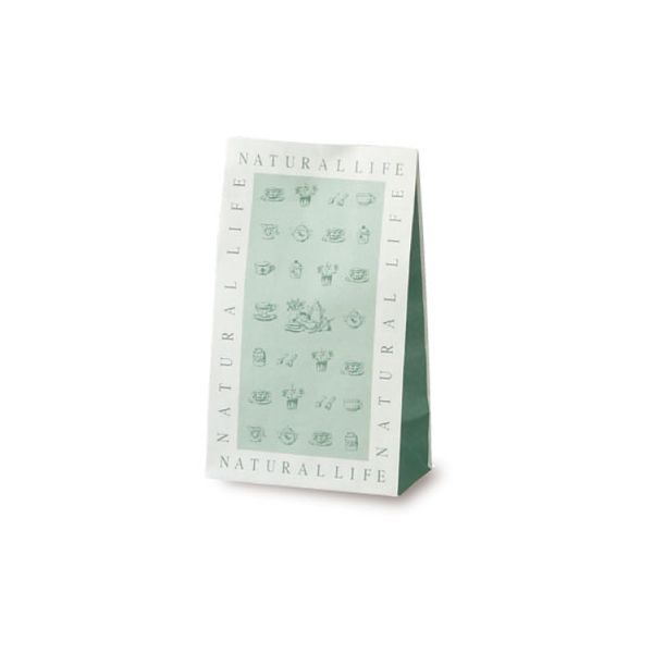 ベルベ 雑貨 食品 紙袋 角底袋 ナチュラルライフ 4号 2829 1包：1000枚（100×10）（直送品）