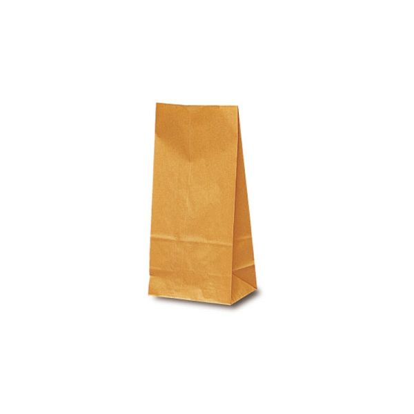 ベルベ 雑貨 食品 紙袋 角底袋 鈴バッグ 8号 3008 1包：2000枚（100×20）（直送品）