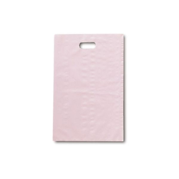 ベルベ ポリ手提袋 シティバッグ ピンク S 4095 1包：500枚（25×20）（直送品）
