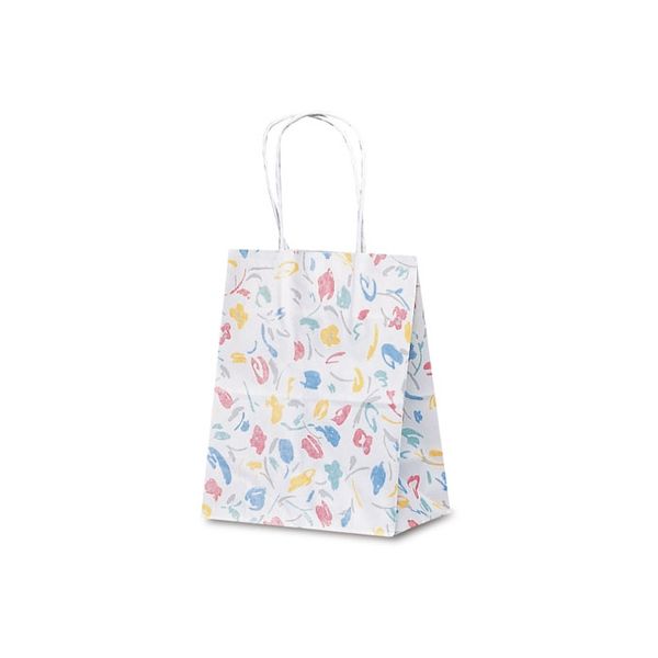 ベルベ 紙袋 自動紐手提袋 T-2 クレア 1221 1包：200枚（25×8）（直送品）