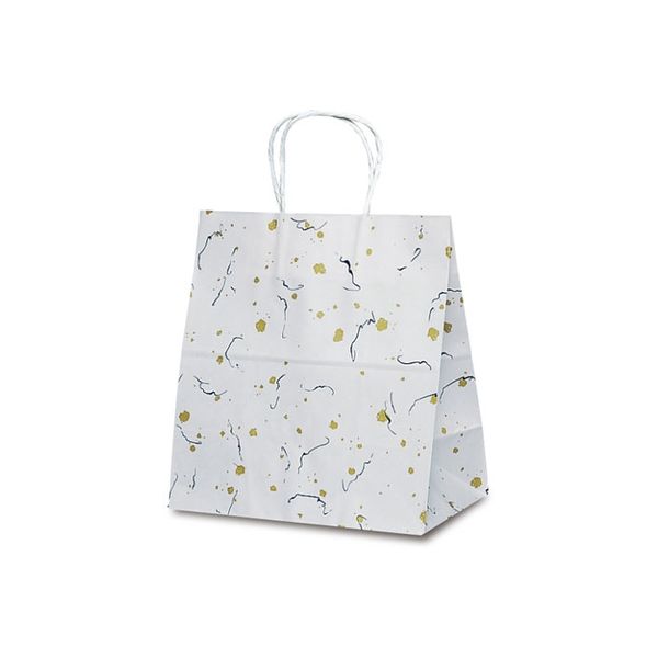 ベルベ 紙袋 自動紐手提袋 T-5W 和楽 1627 1包：200枚（50×4）（直送品）