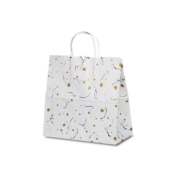 ベルベ 紙袋 自動紐手提袋 T-6W 和楽 1665 1包：200枚（50×4）（直送品）