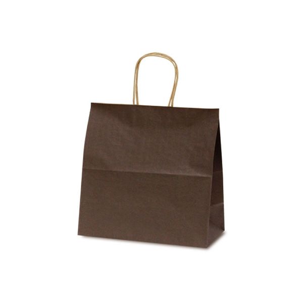 ベルベ 紙袋 1683 自動紐手提袋 T-6W カラー（カカオ） 1683 1包：200枚（50×4）（直送品）