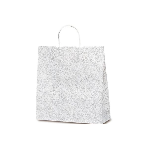 ベルベ 紙袋 自動紐手提袋 T-6 フロスティ（グレー） 1691 1包：200枚（50×4）（直送品）