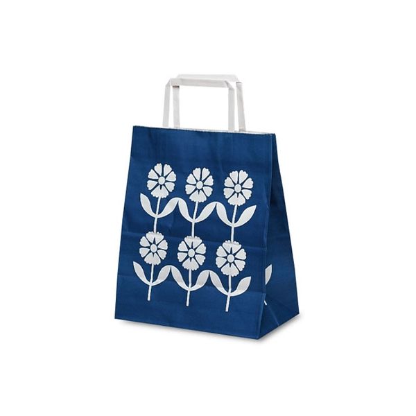 ベルベ 紙袋 自動紐手提袋（平紐）T-Z オシバナ 1970 1包：400枚（100×4）（直送品）