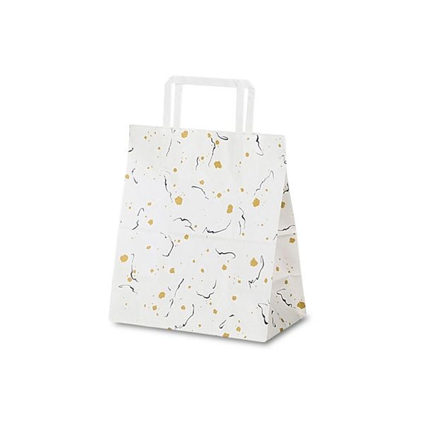 ベルベ 紙袋 自動紐手提袋（平紐）T-Z 和楽 1976 1包：400枚（100×4）（直送品）