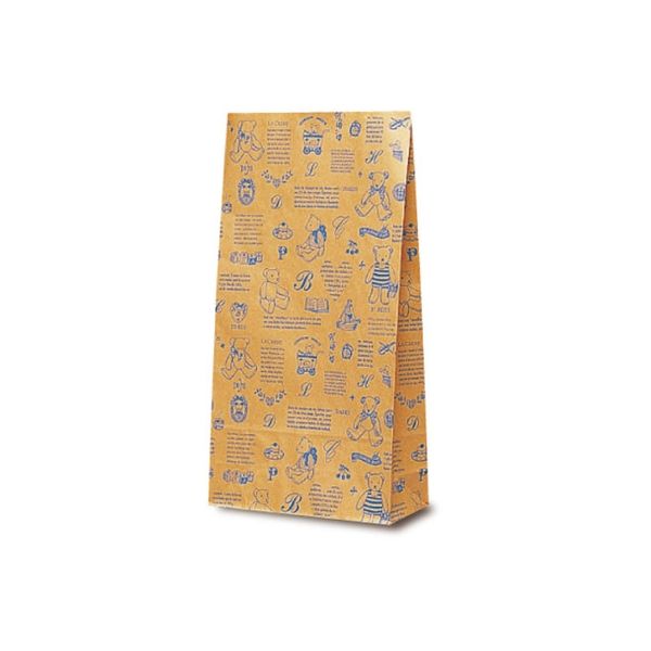 ベルベ 雑貨 食品 洋品袋Y-4 ベアコレクション ブルー 2413 1包：1000枚（100×10）（直送品）