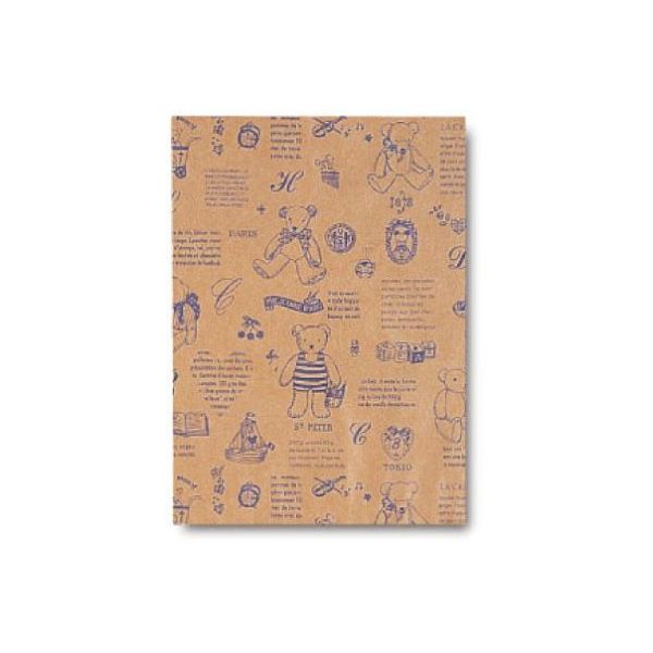 ベルベ 雑貨 食品 小袋 ベアコレクション（ブルー） 5号 2747 1包：1000枚（100×10）（直送品）