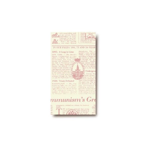 ベルベ 雑貨 食品 紙袋 2968 小袋 リブル 3-L号 チェリー 2968 1包：1000枚（100×10）（直送品）