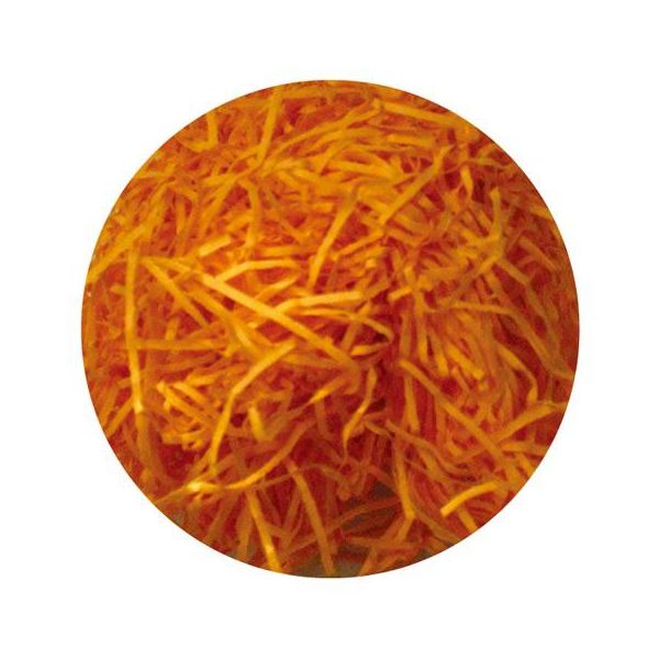 ベルベ ラッピング 紙緩衝材 1kg詰パッキン オレンジ 5409 1包：3個（直送品）