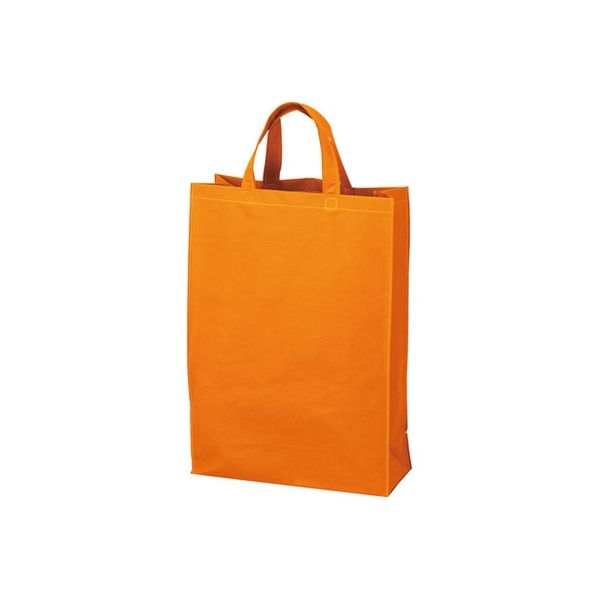 ベルベ ベーシックトートバッグ 100 中縦（オレンジ） 9229 1包：100枚（50×2）（直送品）