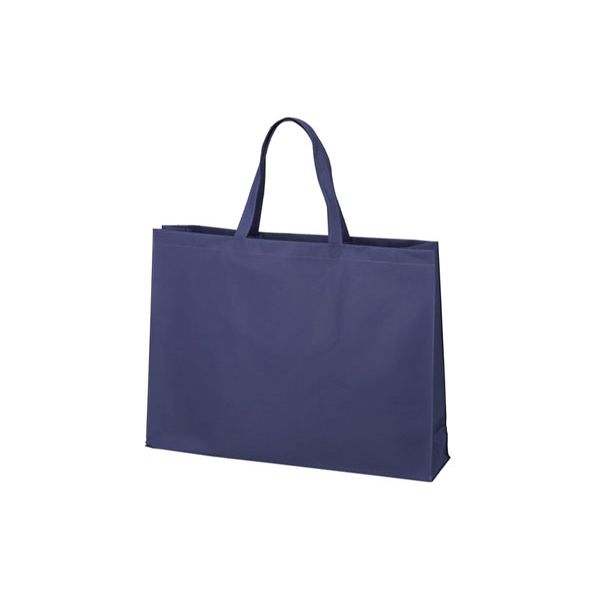 ベルベ ベーシックトートバッグ 100 大（ネイビー） 9238 1包：100枚（50×2）（直送品）