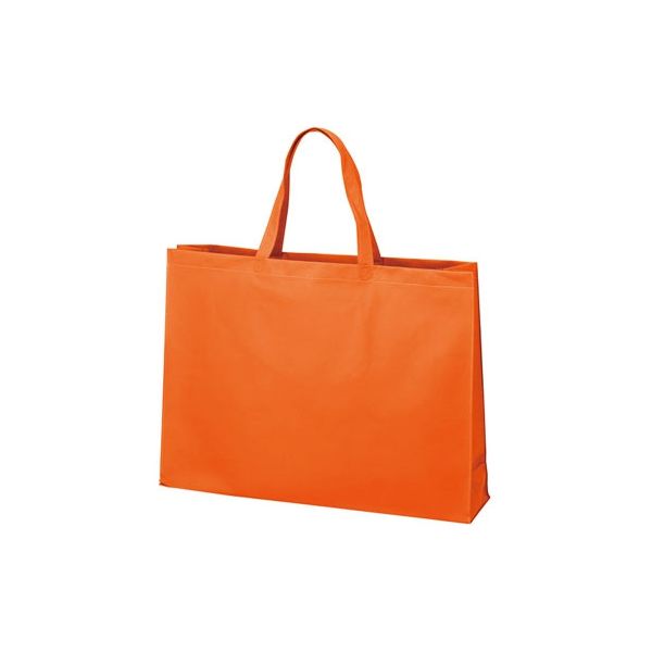ベルベ ベーシックトートバッグ 100 大（オレンジ） 9241 1包：100枚（50×2）（直送品）