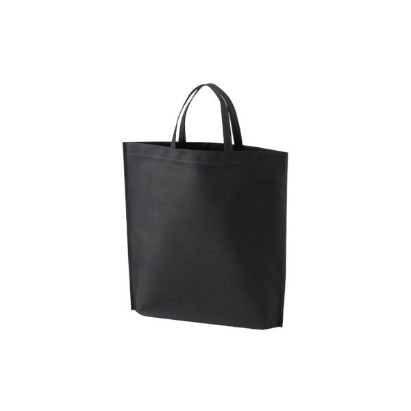 ベルベ シンプルトートバッグ 75 A4縦（ブラック） 9242 1包：200枚（50×4）（直送品）