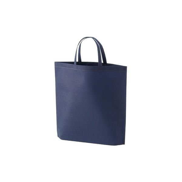 ベルベ シンプルトートバッグ 75 A4縦（ネイビー） 9244 1包：200枚（50×4）（直送品）