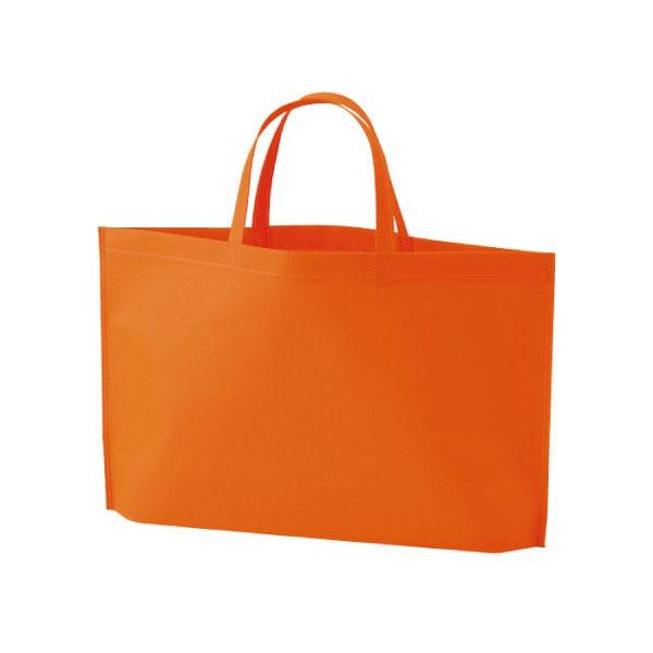 ベルベ シンプルトートバッグ 75 A4横（オレンジ） 9253 1包：200枚（50×4）（直送品）