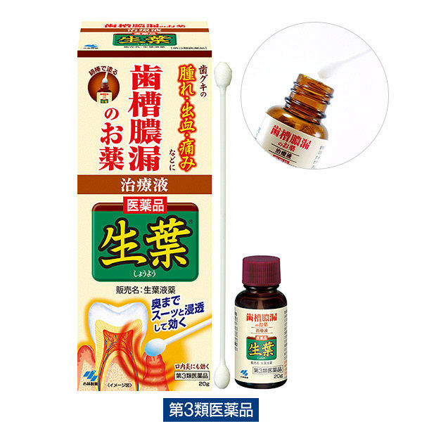 生葉液薬 20g 小林製薬【第3類医薬品】 - アスクル