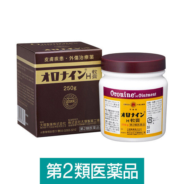 オロナインH軟膏 250g 大塚製薬　塗り薬 殺菌消毒薬 切り傷 擦り傷 軽度のやけど 常備薬【第2類医薬品】