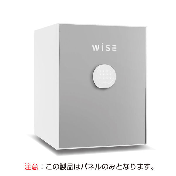 【玄関渡し】 ディプロマット WISEプレミアムセーフ フロントパネル ライトグレイ WS500FPLG 1枚（直送品）