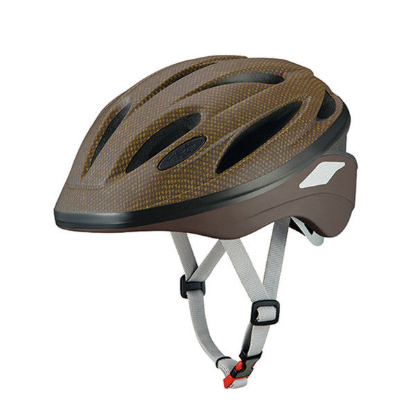 サギサカ 大人用自転車ヘルメット ブラウン 46301（直送品）