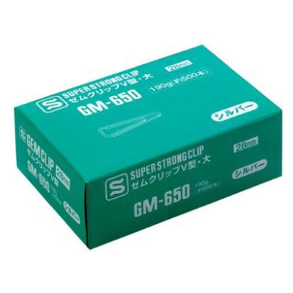 ソニック Ｖゼムクリップ大 GM-650 1セット（5箱）