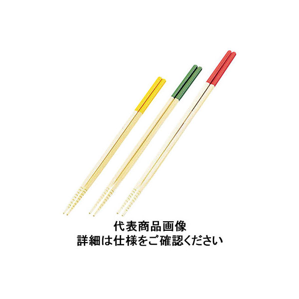 松尾物産 竹製 カラー菜箸3点セット（27cm・30cm・33cm） ASI4401